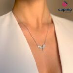 Сребърно колие феникс Paola - 1