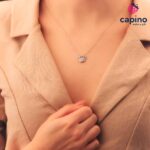 Сребърно колие корона Fabrizia - 1