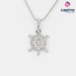 Сребърно колие костенурка Zita