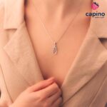 Сребърно колие котенце Griselda - 1