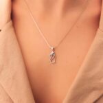 Сребърно колие котенце Griselda - 2