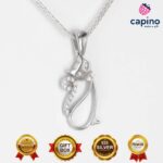Сребърно колие котенце Griselda - 3