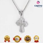 Сребърно колие кръст Cecilia - 3