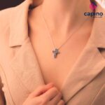 Сребърно колие кръст Fernanda - 1