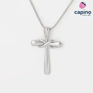 Сребърно колие кръст Nina