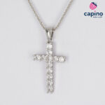 Сребърно колие кръст Zaira