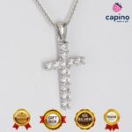 Сребърно колие кръст Zaira - 3