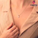 Сребърно колие квадрат Vanessa - 1