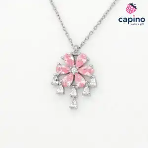 Сребърно колие Lolita