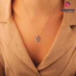 Сребърно колие мече Sandra - 2