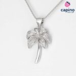 Сребърно колие палма Iolanda