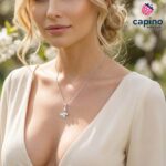 Сребърно колие пеперуда Marta - 2