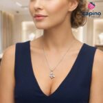 Сребърно колие пеперуда Marta - 3