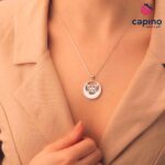 Сребърно колие пеперуда Paloma - 1