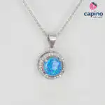 Сребърно колие Sylvia