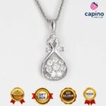 Сребърно колие Vittoria - 3