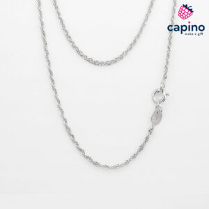 Сребърен синджир 50 см T1 Rope chain