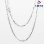 Сребърен синджир 55 см T1 Flat mariner