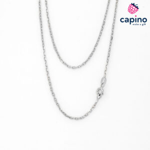 Сребърен синджир 50 см обикновена T2 Cable link