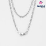 Сребърен синджир 55 см Т1 Curb