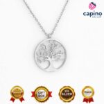 Сребърно колие дървото на живота Ivanie - 1