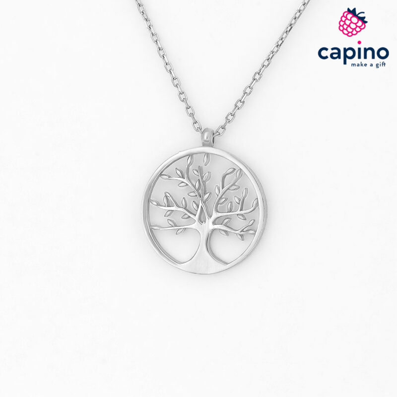 Сребърно колие дървото на живота Ivanie