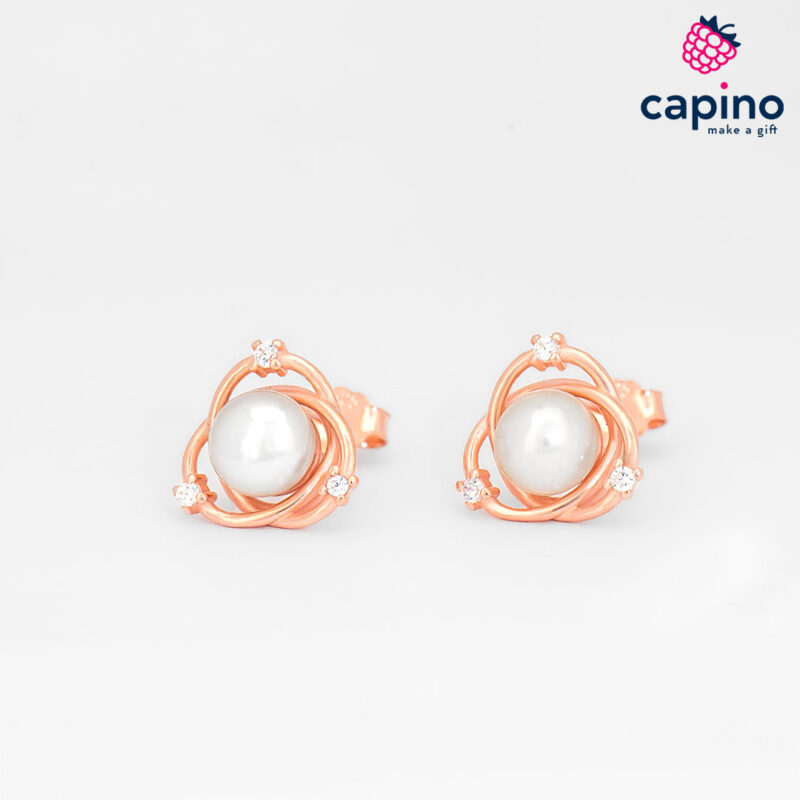 Сребърни обеци Pierangelo