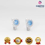 Сребърни обеци Rolando - 1