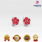 Детски сребърни обеци Nova - 1