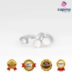 Сребърен пръстен черешки Mirco - 1