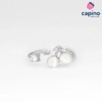 Сребърен пръстен черешки Mirco