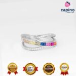 Сребърен пръстен Luca - 1