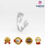 Сребърен пръстен цвете Ottavio - 1