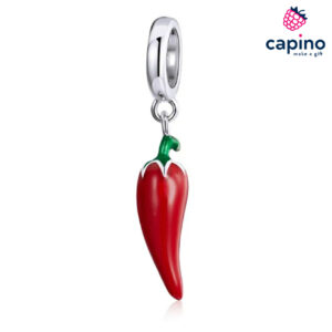 Сребърен талисман люта чушка Gastone