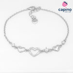 Сребърна гривна Albina