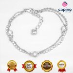 Сребърна гривна Alessia - 1