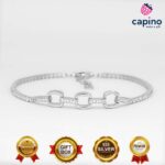 Сребърна гривна Amanda - 1