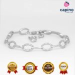 Сребърна гривна Aurora - 1