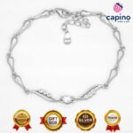 Сребърна гривна Michela - 1