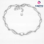 Сребърна гривна Michela