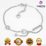 Сребърна гривна Rosaria - 1