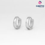 Сребърни обеци халки Ranieri