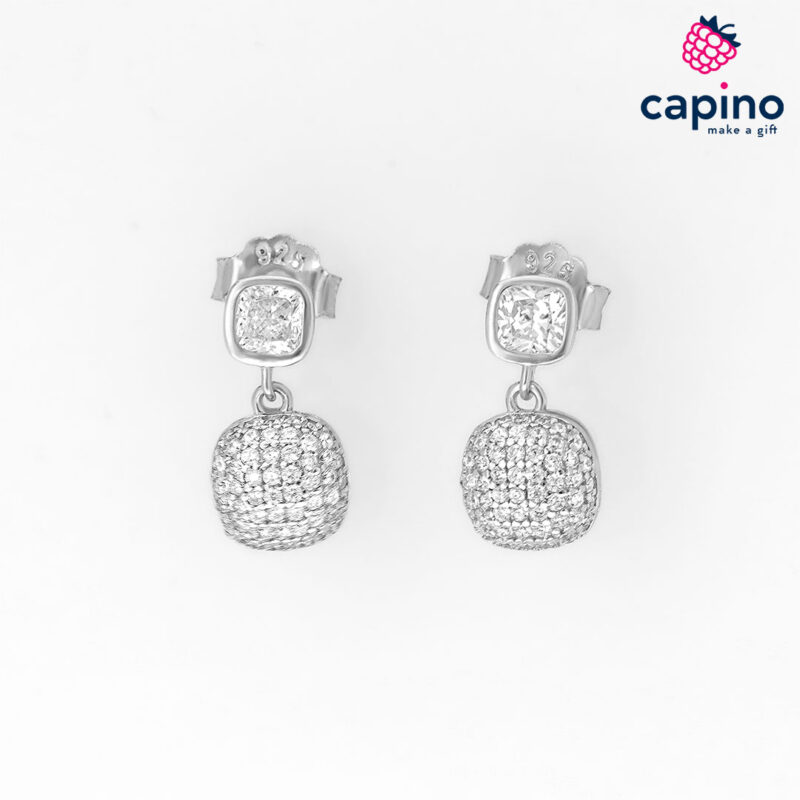 Сребърни обеци Piermaria