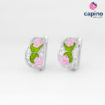 Сребърни обеци Pierpaolo