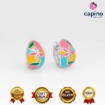 Сребърни обеци Piersanti - 1