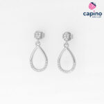 Сребърни обеци Pietro