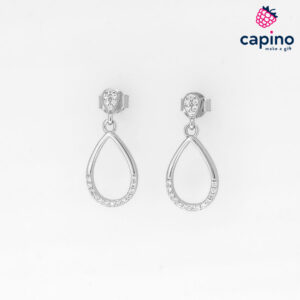 Сребърни обеци Pietro