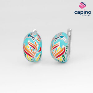 Сребърни обеци Sebastiano