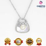 Сребърно колие дамска чанта Roberto - 1