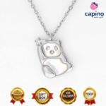 Сребърно колие мече Tonino - 1